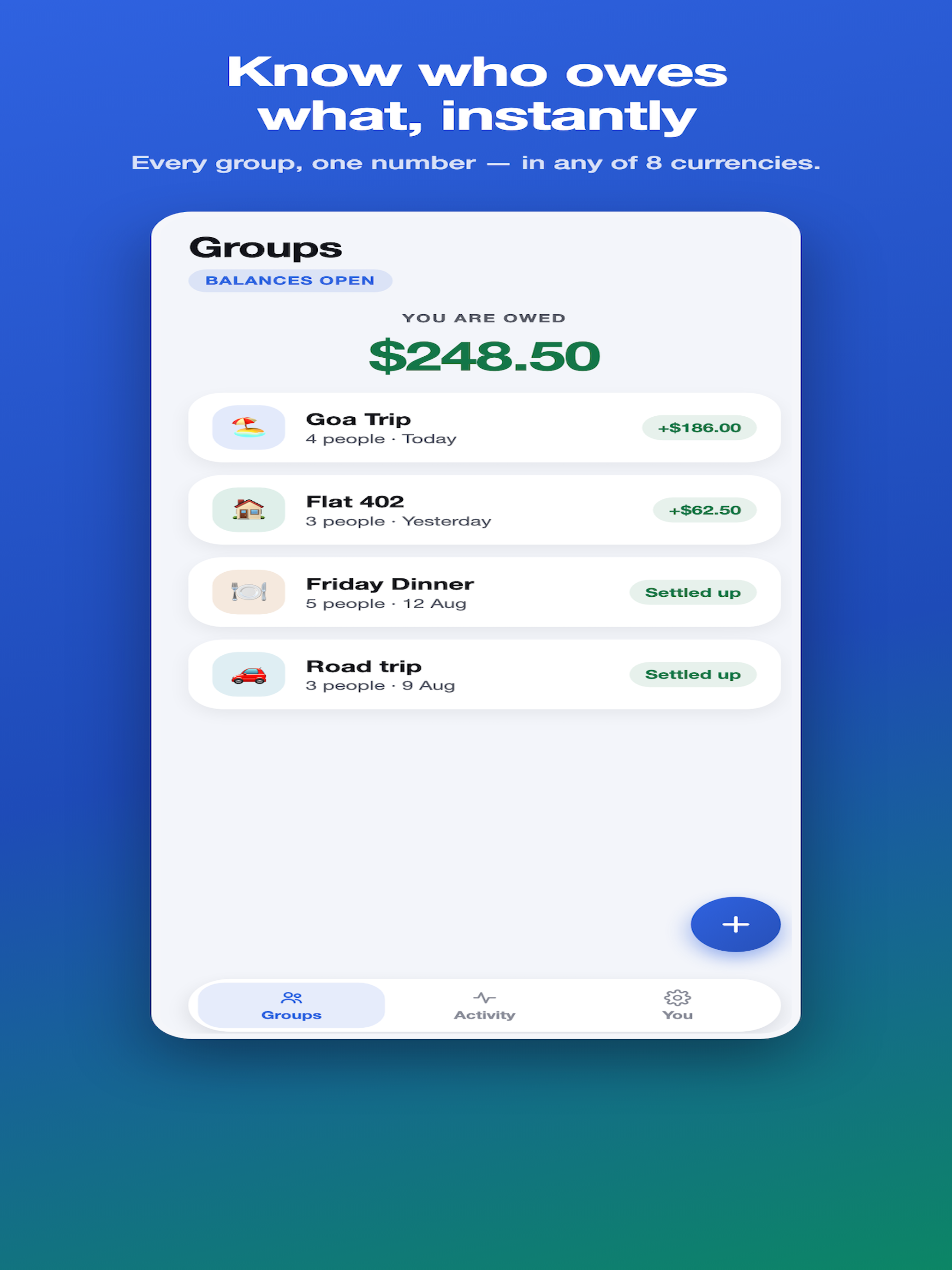Splitr: Split Bills & Expenses screenshot 6