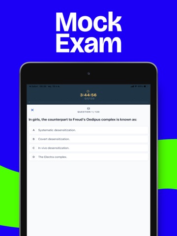 NCE Exam Prep 2026 - 2027 iPad screenshot