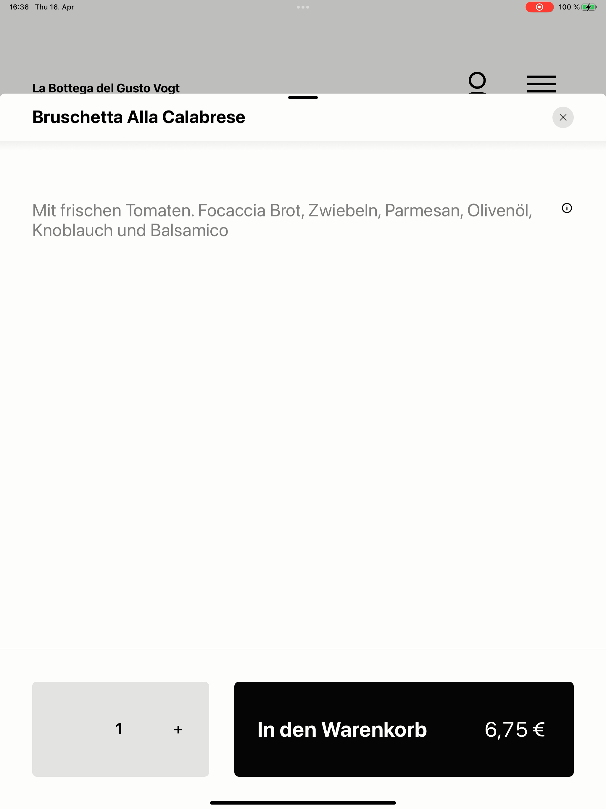 La Bottega del Gusto Vogt