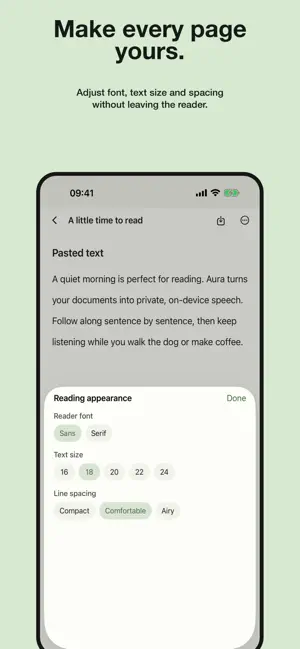 Aura: Text to Speech Reader screenshot 3