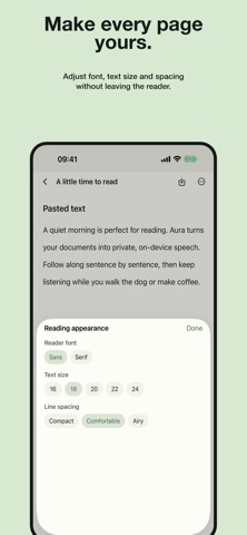 Aura: Text to Speech Reader screenshot 3