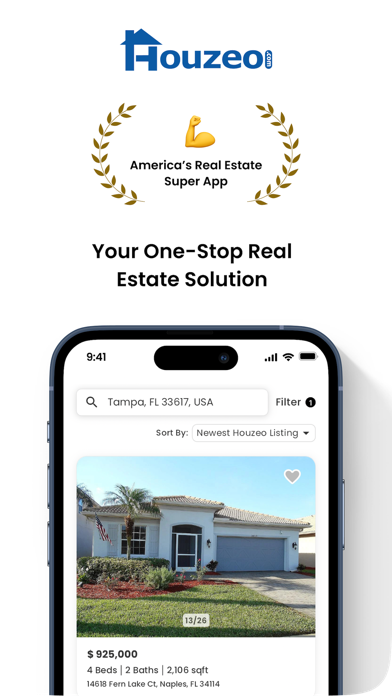Houzeo Real Estate Screenshot
