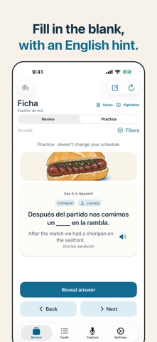Fícha app screenshot 2
