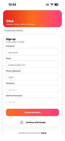 Clue Social screenshot