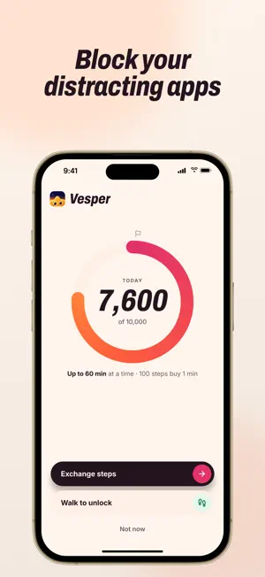 Vesper: Screen Time Blocker screenshot 2