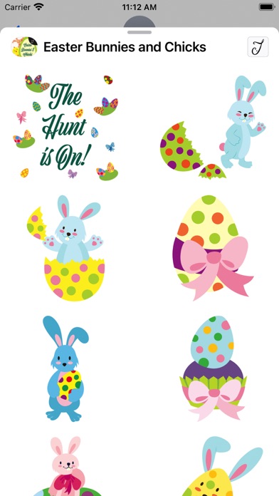 Easter Bunnies and Chicks Screenshot
