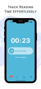 ReadingClock: Track Progress screenshot #1 for iPhone