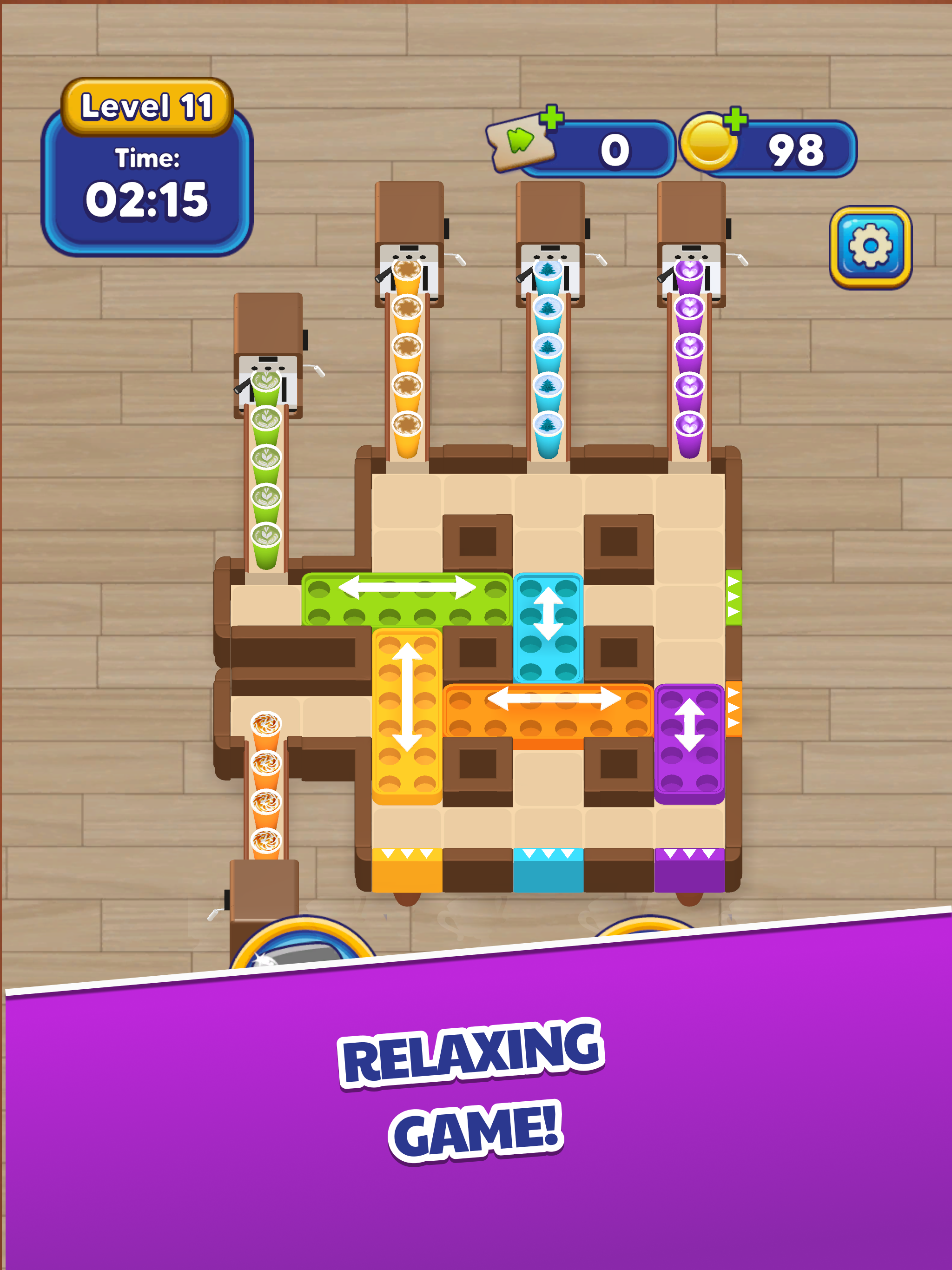 Coffee Match - Color Puzzle