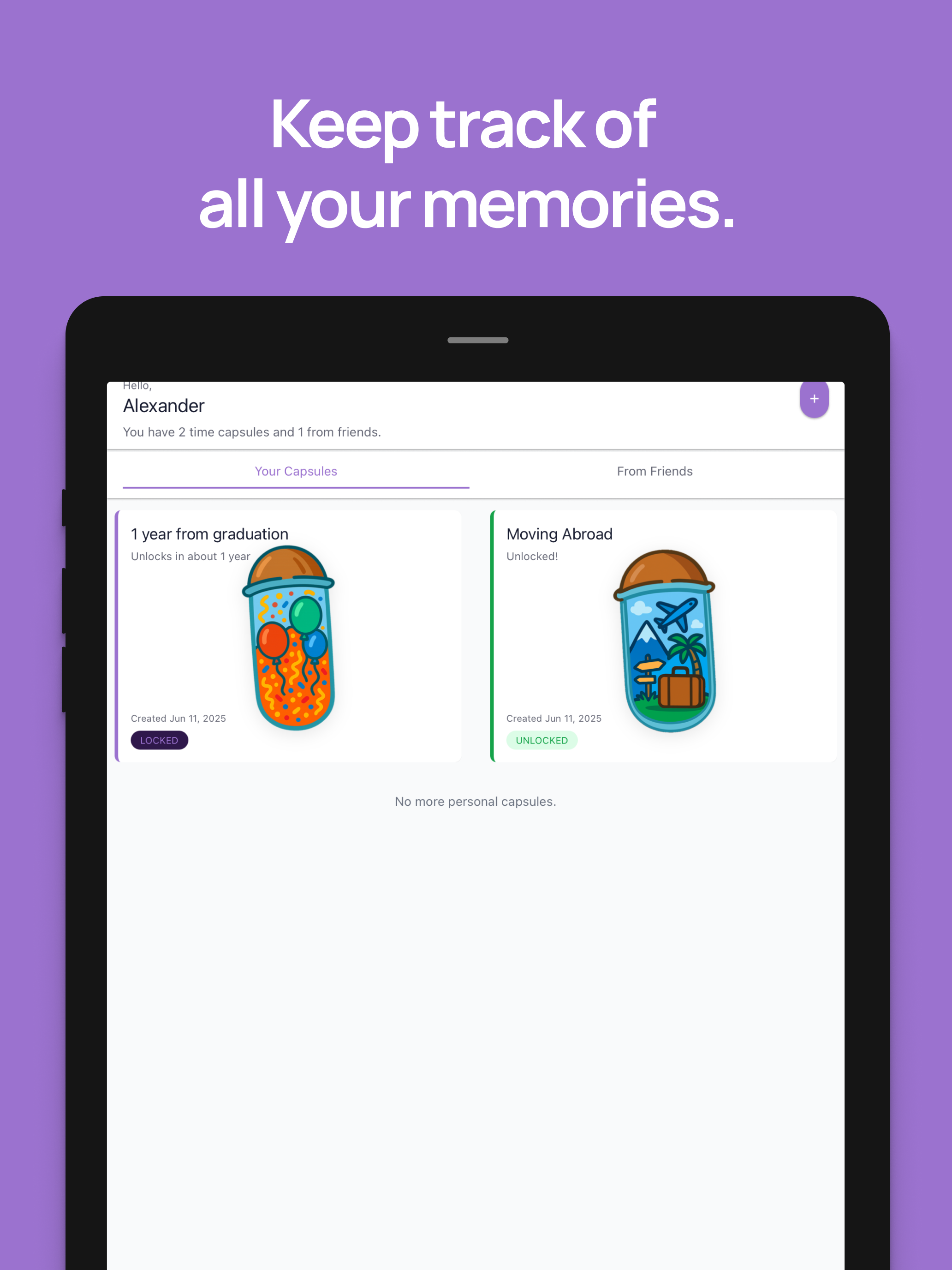 DearFuture: Time Capsule screenshot 9