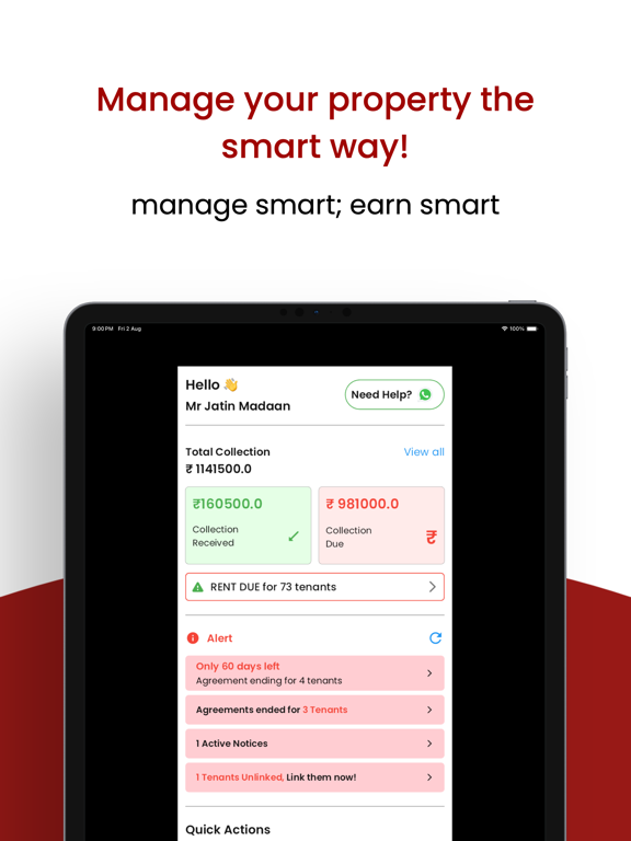 QuickStay Smart: PG Manager