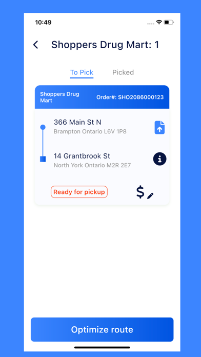 DeliveryEase Screenshot