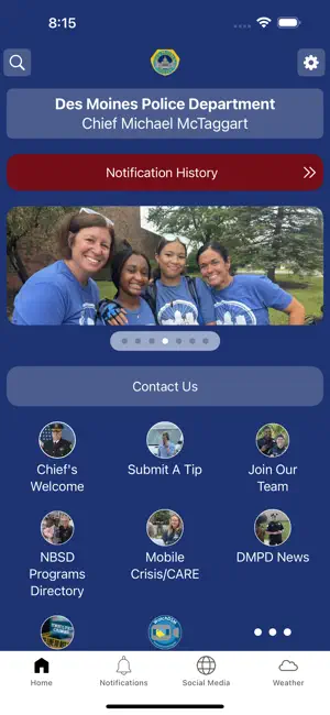 Des Moines Police Department screenshot 1