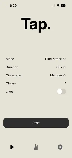 Tap: Speed Challenge screenshot 1