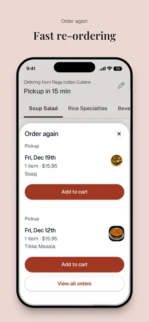 Raga Indian Cuisine To Go screenshot 4