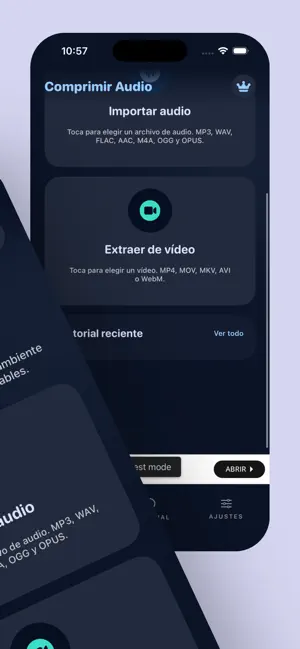 Audio Compressor: MP3 M4A screenshot 2
