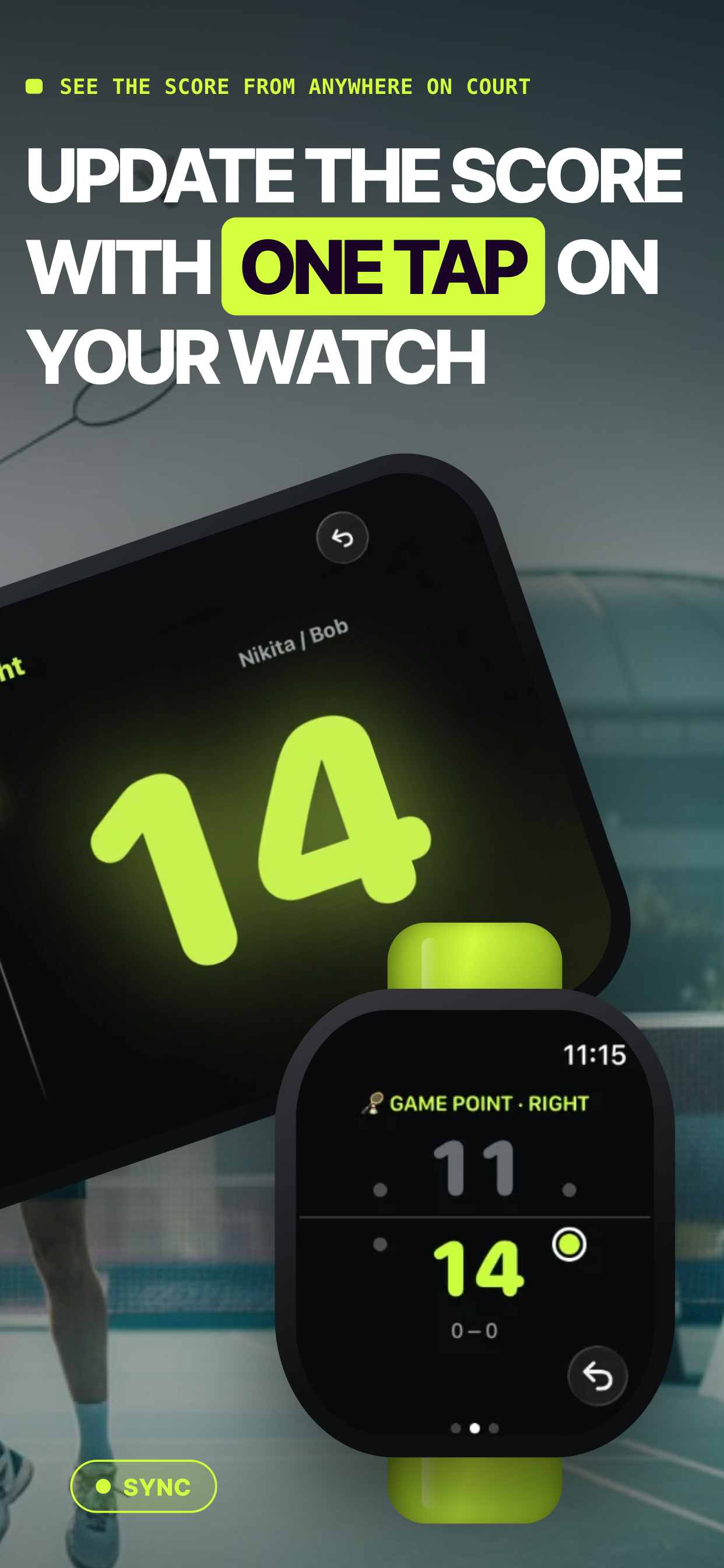 Badminton Scoreboard & Counter screenshot 2