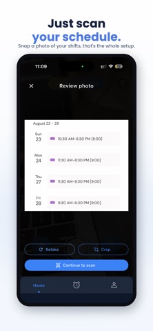 Rise Right: Shift Work Alarm Screenshot 1 of 4