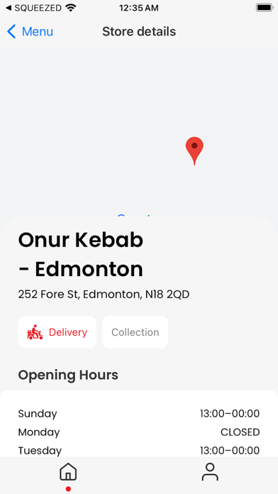 Onur Kebab - Edmonton Screenshot