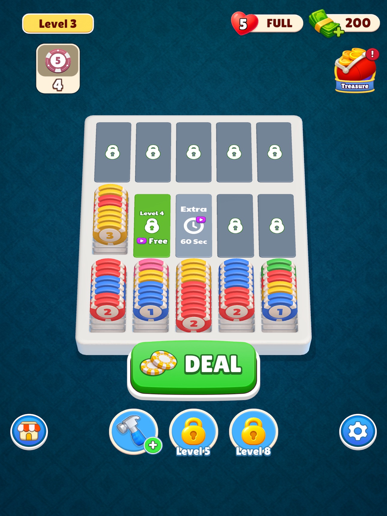 Screenshot 10 of Poker Sort: Stack Puzzle