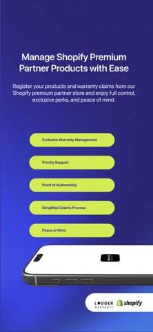 Warranty Logger iPhone screenshot