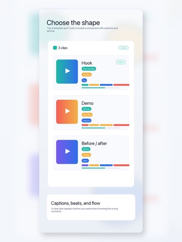 TrustCut Studio iPad screenshot