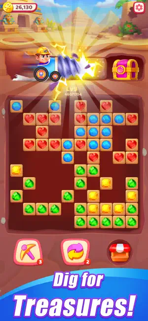 Gems Rush: Block Game screenshot 3
