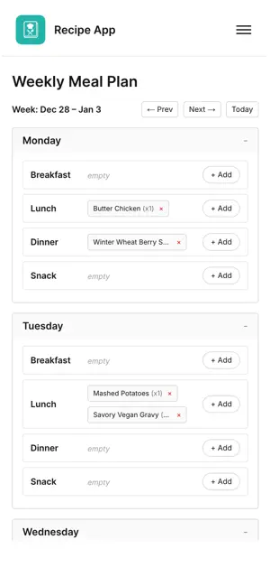 Recipe Import screenshot 1