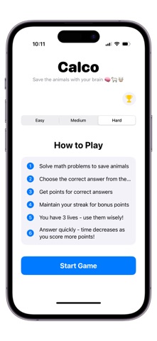Calco - Math Game Screenshot 1 of 8