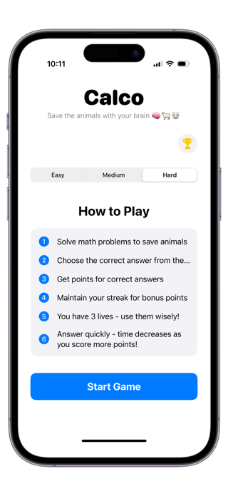 Calco - Math Game Screenshot 1 of 8