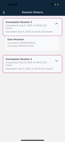 UoN Depression Study App screenshot