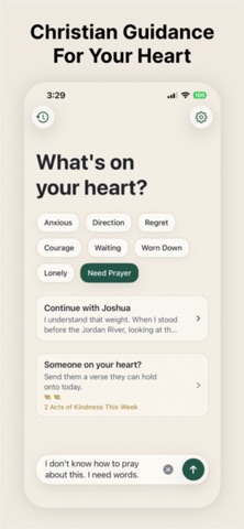 Holy Chat: With Bible Prophets iPhone screenshot