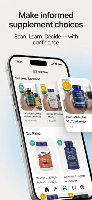 Supplement Scanner: NutriSee screenshot 4