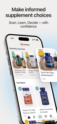 Supplement Scanner: NutriSee Screenshot 4 of 5