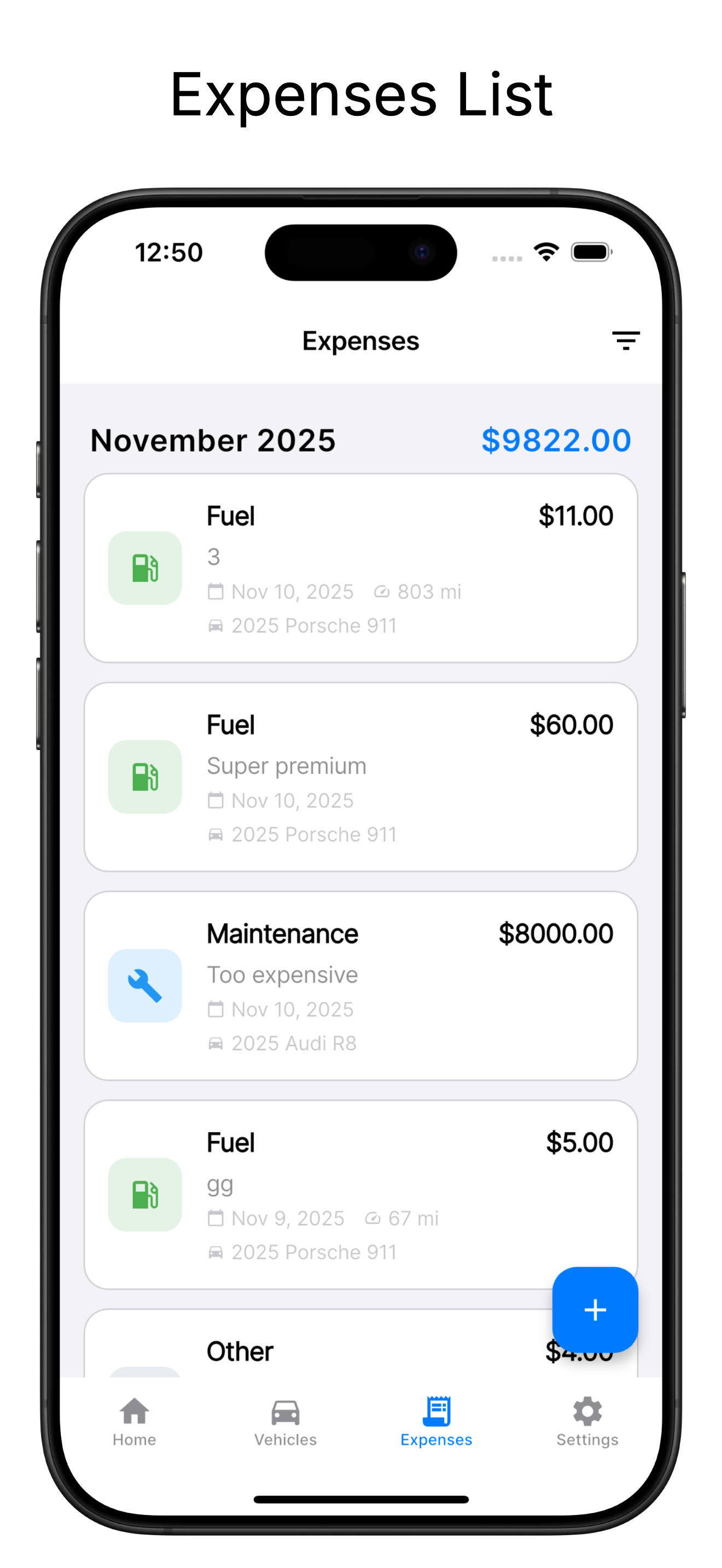 Vehiclelogi screenshot 3