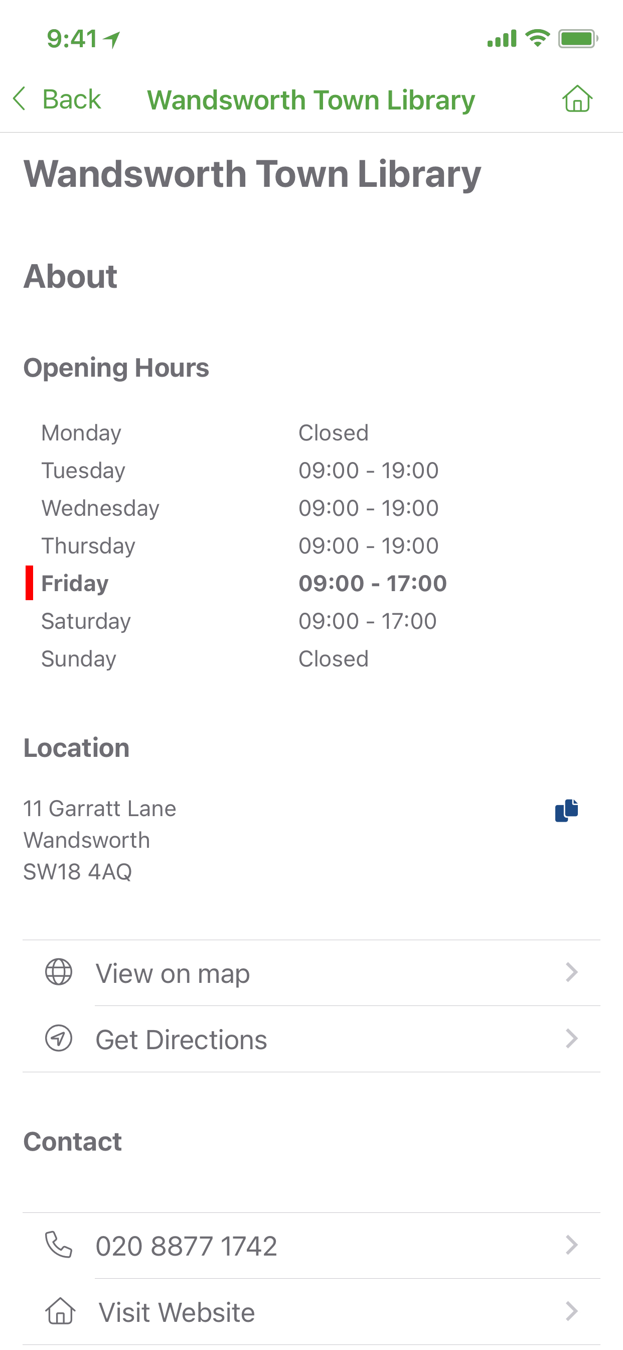 Wandsworth Libraries