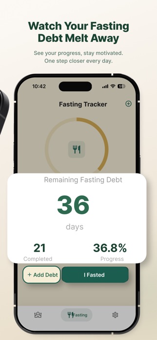 Qada: Missed Prayer Tracker Screenshot 3 of 5