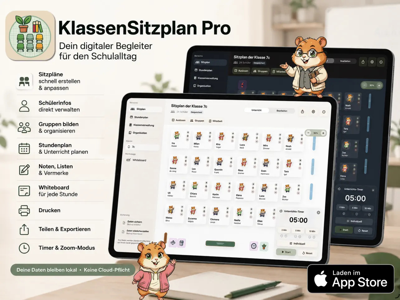 Screenshot #4 pour KlassenSitzplan Pro