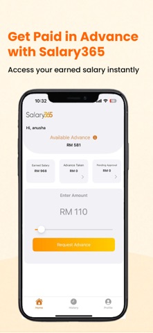 Salary 365 iPhone screenshot