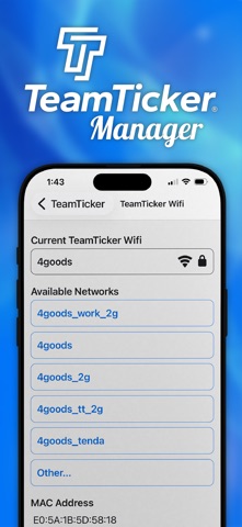TeamTicker Manager Screenshot 6 of 7