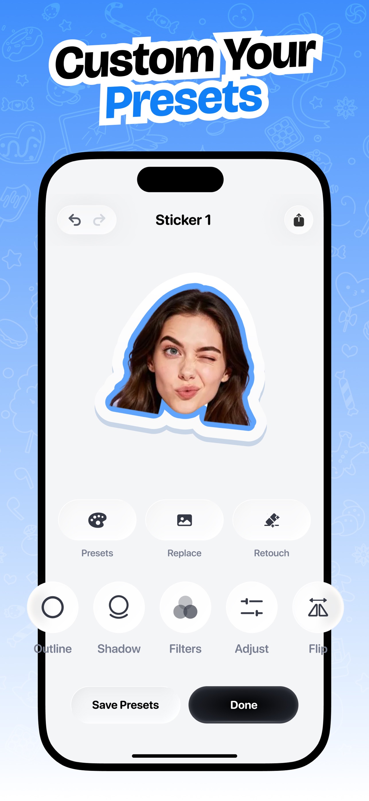 Screenshot 5 of Sticker Maker Keyboard