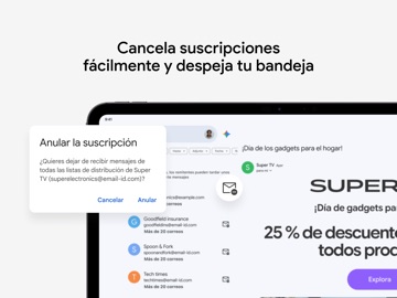 El correo electr. de Google App Store preview screenshot 13