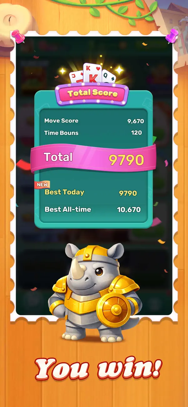 #5. Solitaire Trials (iOS) Av: ANT HIVE CREATIONS INC