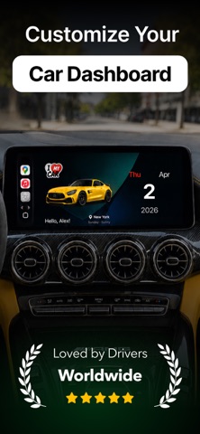 Car Widgets Dashboard: MyDrive Screenshot 1 of 6