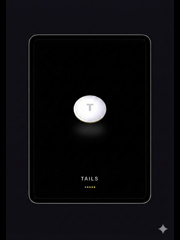 Flip a Coin! iPad screenshot