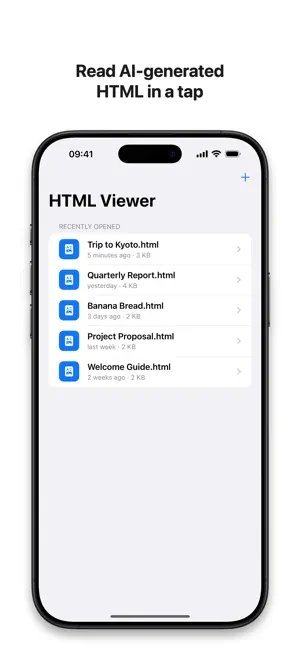 HTML Viewer - Htmly screenshot 1