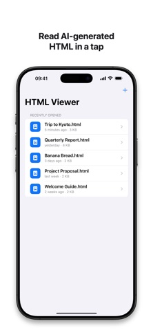 HTML Viewer - Htmly Screenshot 1 of 3