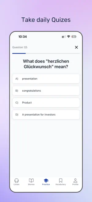 Deutsch Daily - Learn German screenshot 4
