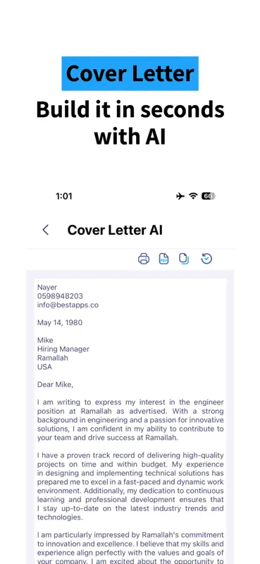 CV Maker - Jobs ResuME Builder screenshot 9 of 10
