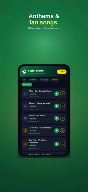 Soccer Sounds 2026 screenshot 3