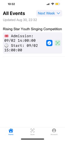 Ticketingbox Scanner screenshot